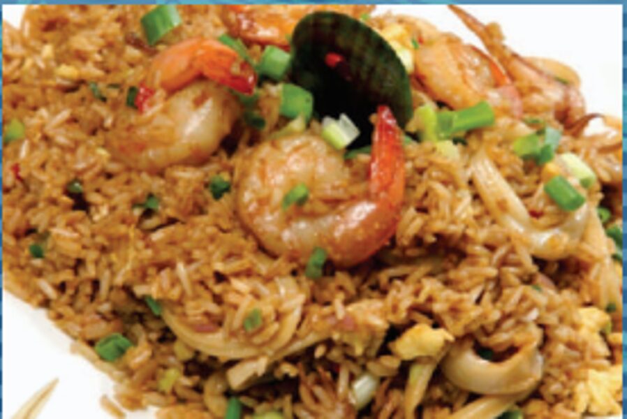 ARROZ CHAUFA CON MARISCO